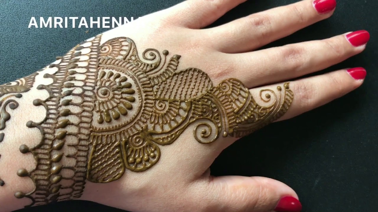 KARVACHAUTH SPECIAL NEW & EASY HENNA MEHNDI DESIGN | TRADITIONAL RAJASTHANI KARWACHAUTH MEHENDI