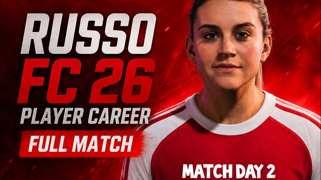 BAD DAY FOR FOOTBALL!! EAFC 26 RUSSO REAL PLAYER CAREER  MATCH DAY 2