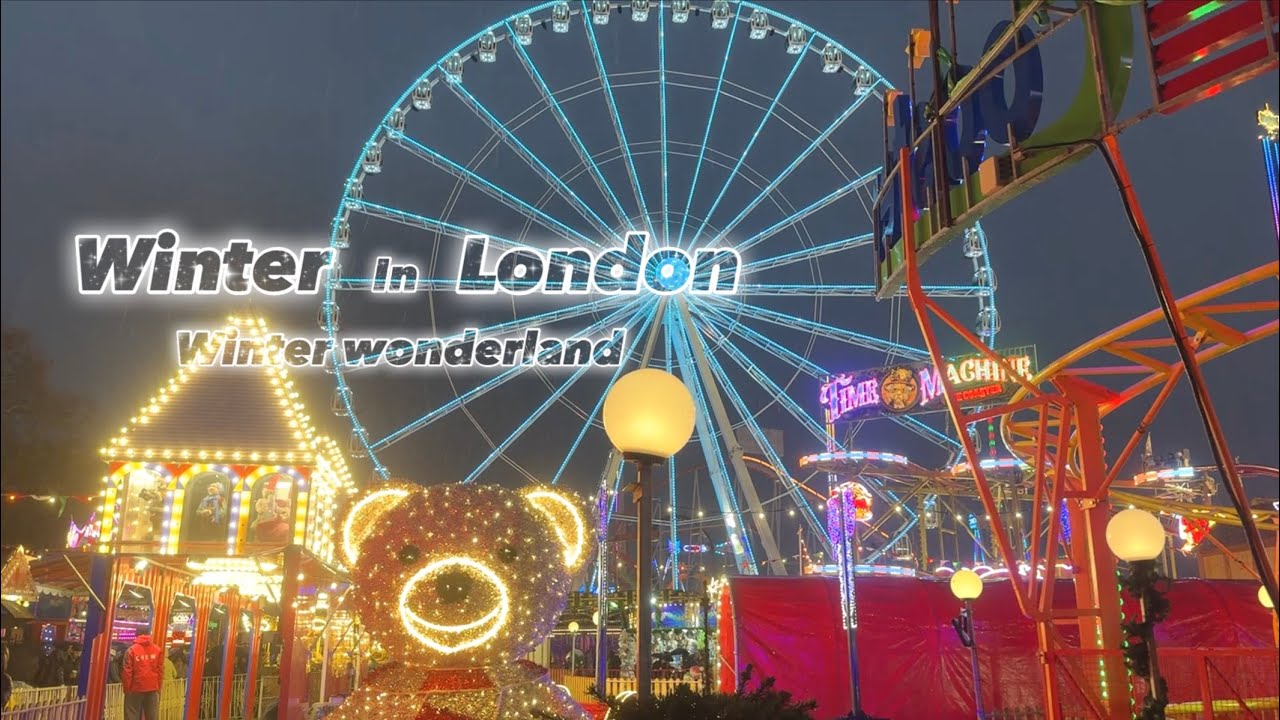 Winter Wonderland (Hide park) 두 딸과 함께하는 두 번째 런던여행.
