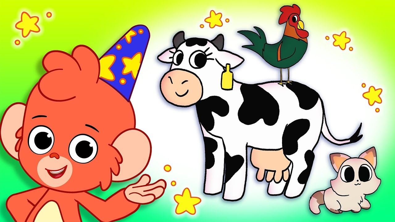 Club Baboo | Learn Animal names and Sounds | Educational Alphabet for kids