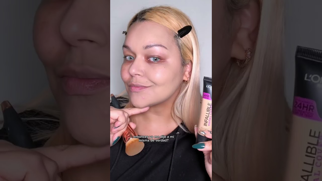 Review @LOrealParisUSA infallible total cover foundation #loreal #foundation #review #makeup