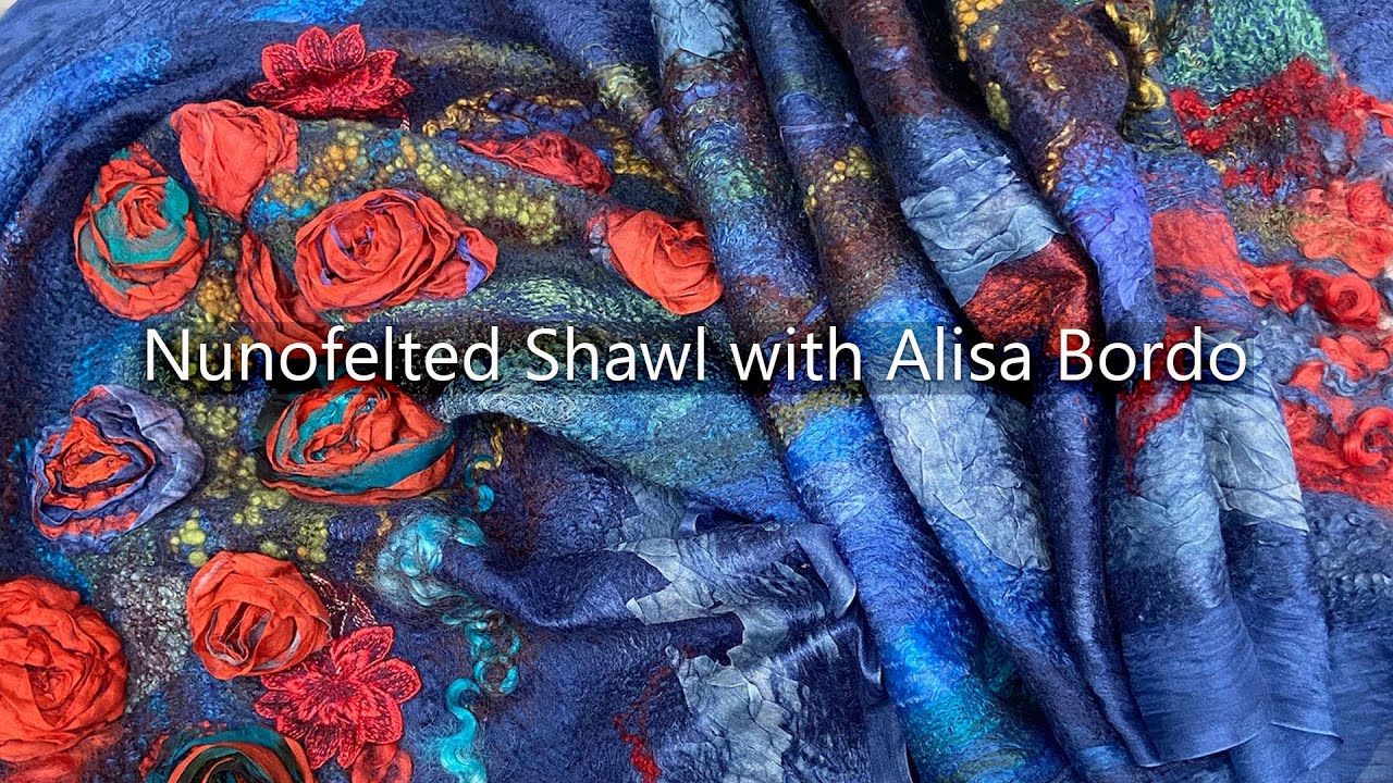 Nuno-felting with Alisa Bordo. Online course