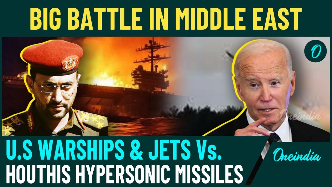 Houthis Pull U.S Into BIG War: Disastrous 9-Hour Direct Yemeni Hypersonics Vs U.S Warships & Jets