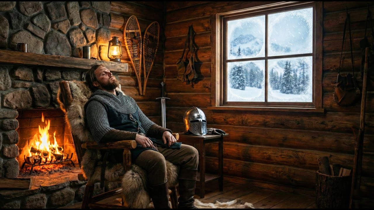 Cozy cabin in a snowstorm: Recovering your strength