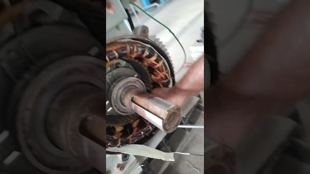 37kw motor space heater changing work #power plant#electricalengineering