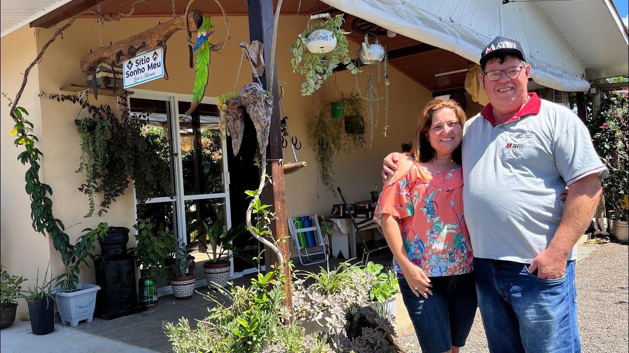 MAIS UM CASAL QUE ABANDONOU A CIDADE PARA VIVER NO SÍTIO - LIRIO CONCÓRDIA