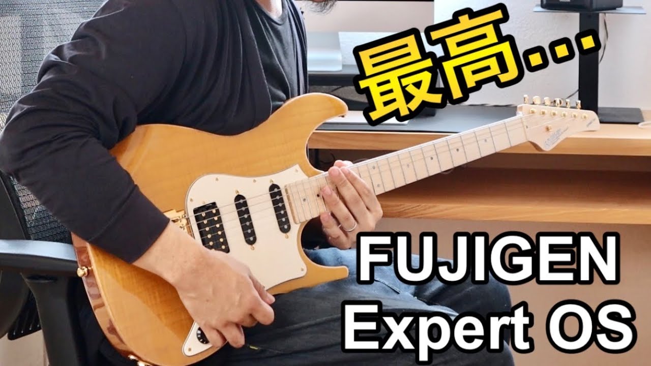 【国産最強!?】遂にフジゲンのオーダーギターFUJIGEN EOSが届いたのでサウンドチェックしました！ピックアップSSH配列ES-V5FR ES-V5C EHO-V5FR【タメシビキ編】
