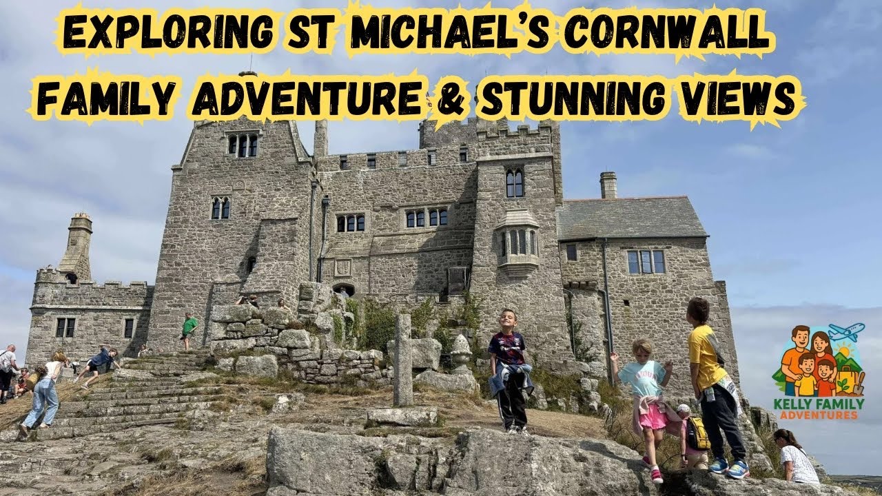 Exploring St Michael’s Mount Cornwall 🏰 | Family Adventure & Stunning Views