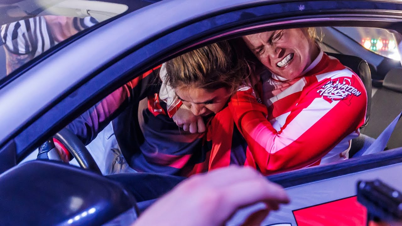 Лучшая из женщин на чемпионате CarJitsu