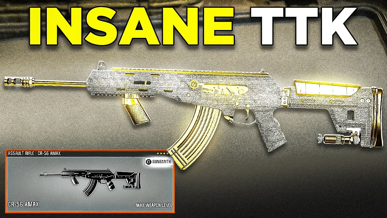 new *MAX DAMAGE* CR 56 AMAX CLASS in BO6! (Best CR 56 AMAX Class Setup) - Black Ops 6
