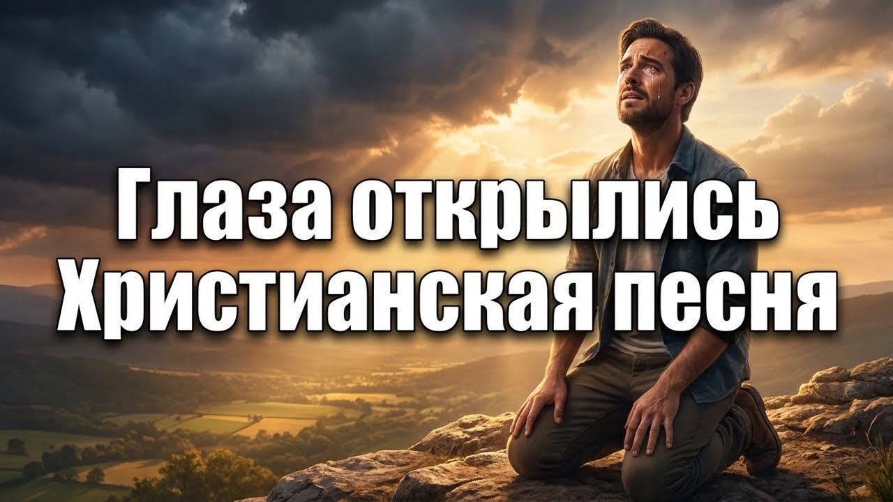 Глаза открылись - мир с ТОБОЙ иной! Христианская песня о Боге