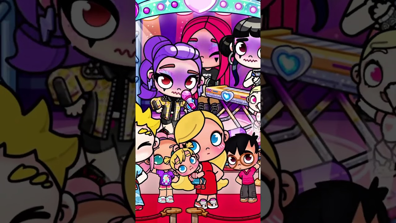 🎤 HUNTREX CONCERT IN AVATAR WORLD💖 #avatarworld #nina PAZU