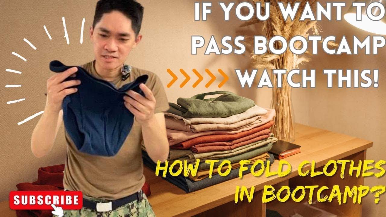 Standard Folding of Clothes sa US Navy bootcamp!Dito lang ako natuto magtupi!🇺🇸
