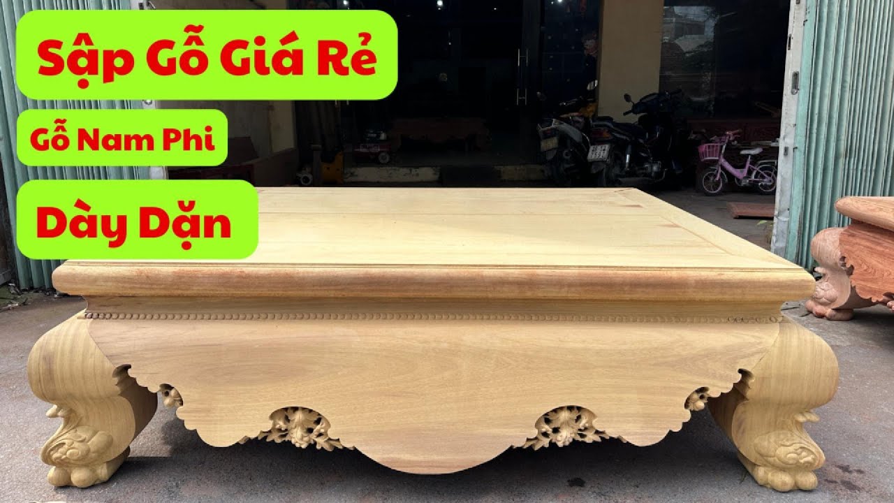 Sập Gỗ Gụ Nam Phi Gỗ D&acirc;u Nam Phi Gi&aacute; B&igrave;nh D&acirc;n - Đồ Gỗ Nam Quỳnh