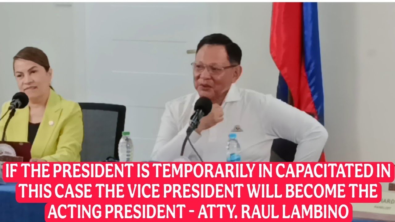 HALA VICE PRESIDENT INDAY SARA DUTERTE MAGIGING ACTING PRESIDENT NA? PANOORIN NG BUO ITO!