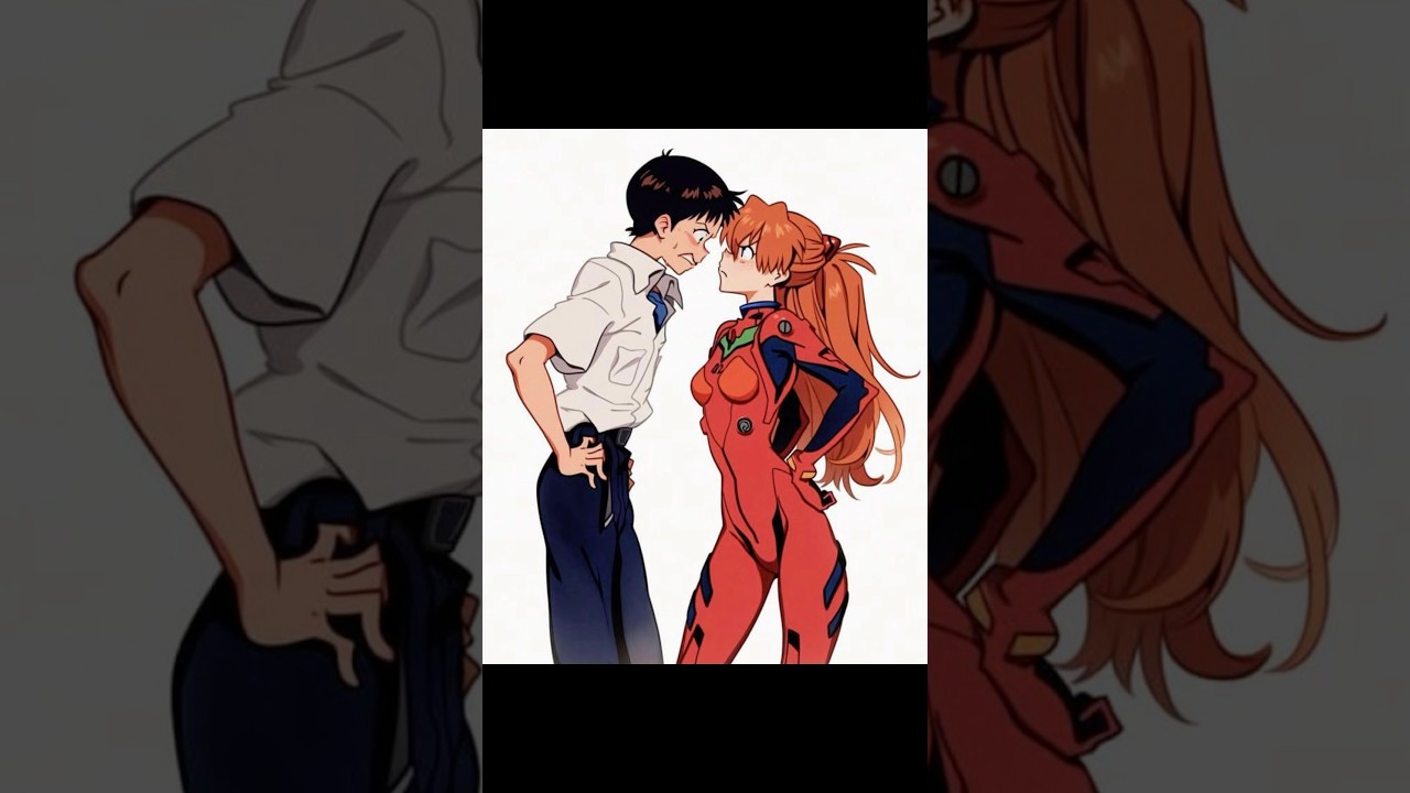 Why is Asuka mean to shinji? #evangelion #neongenesisevangelion #anime