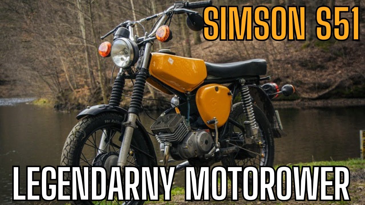 Simson S51-Legendarny Motorower w Szczeg&oacute;łach