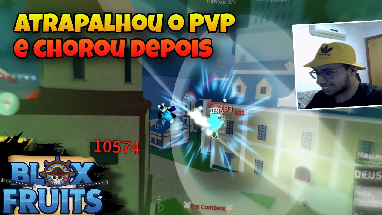 Ele Interrompeu meu PvP com o Ligatem e Chorou Depois! - Bloxfruits
