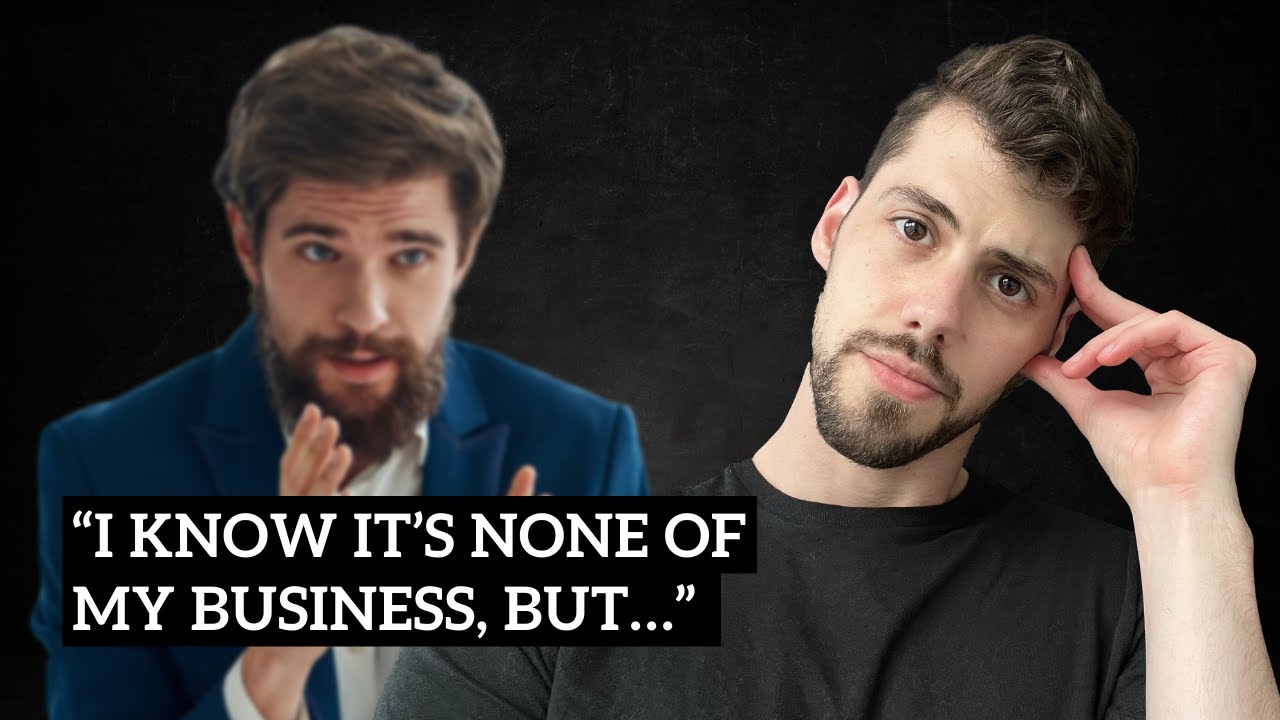 Why do so many people give UNSOLICITED ADVICE?