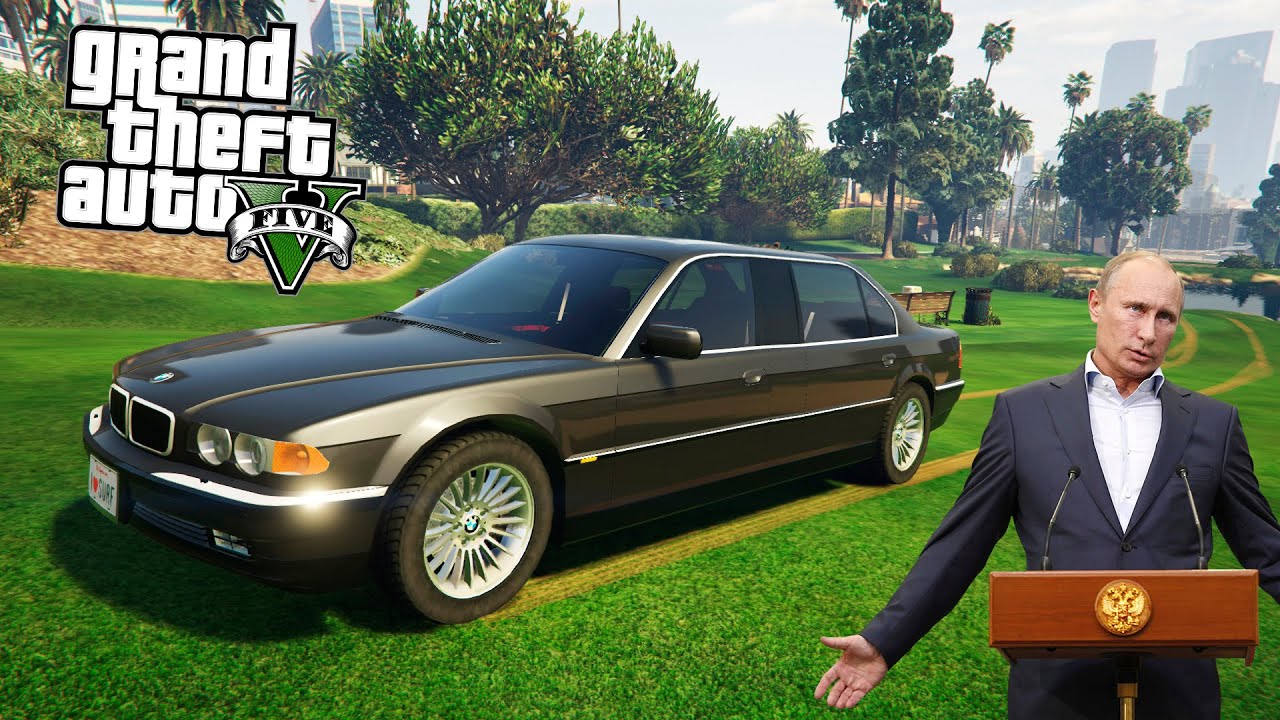 GTA 5 MOD : BMW - 750IL (ПУТИН)