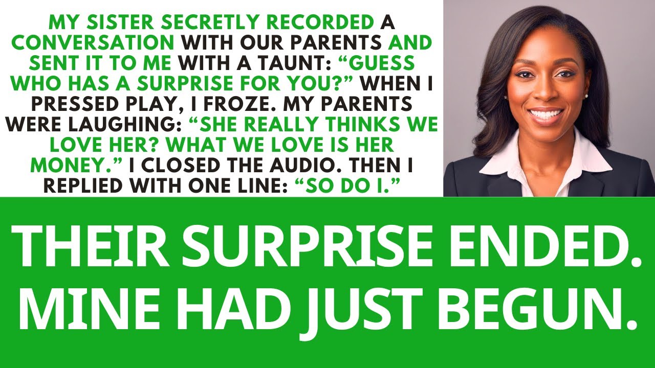 My Sister Taunted Me With a Secret Recording of Our Parents — That Message Backfired Hard…
