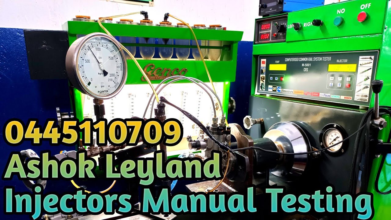 0445110709 injector manual testing| 709 injector testing| fuel injector work