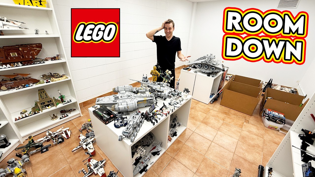 Комната LEGO Star Wars уничтожена...