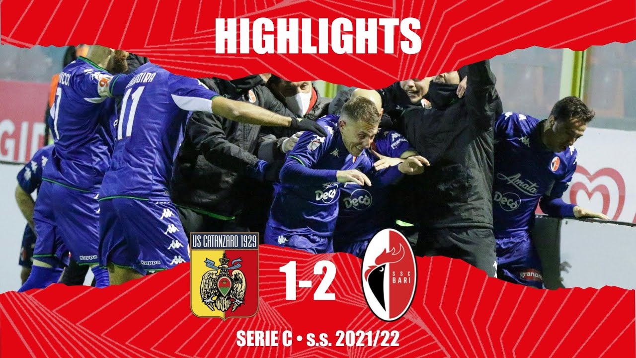 #LegaPro '21-'22 Gir. C // Highlights Catanzaro-Bari 1-2