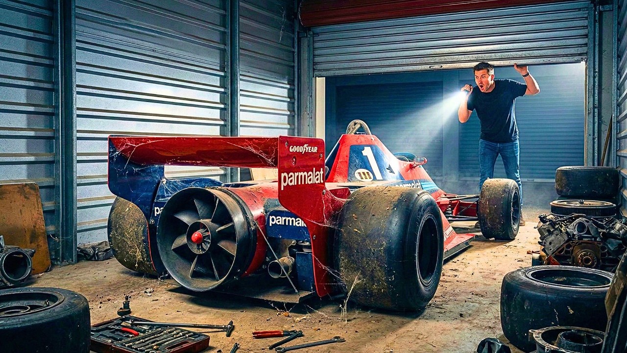 I Discovered the Illegal 'Vacuum Car' in a Storage Unit! (Brabham BT46B F1 Full Rebuild)