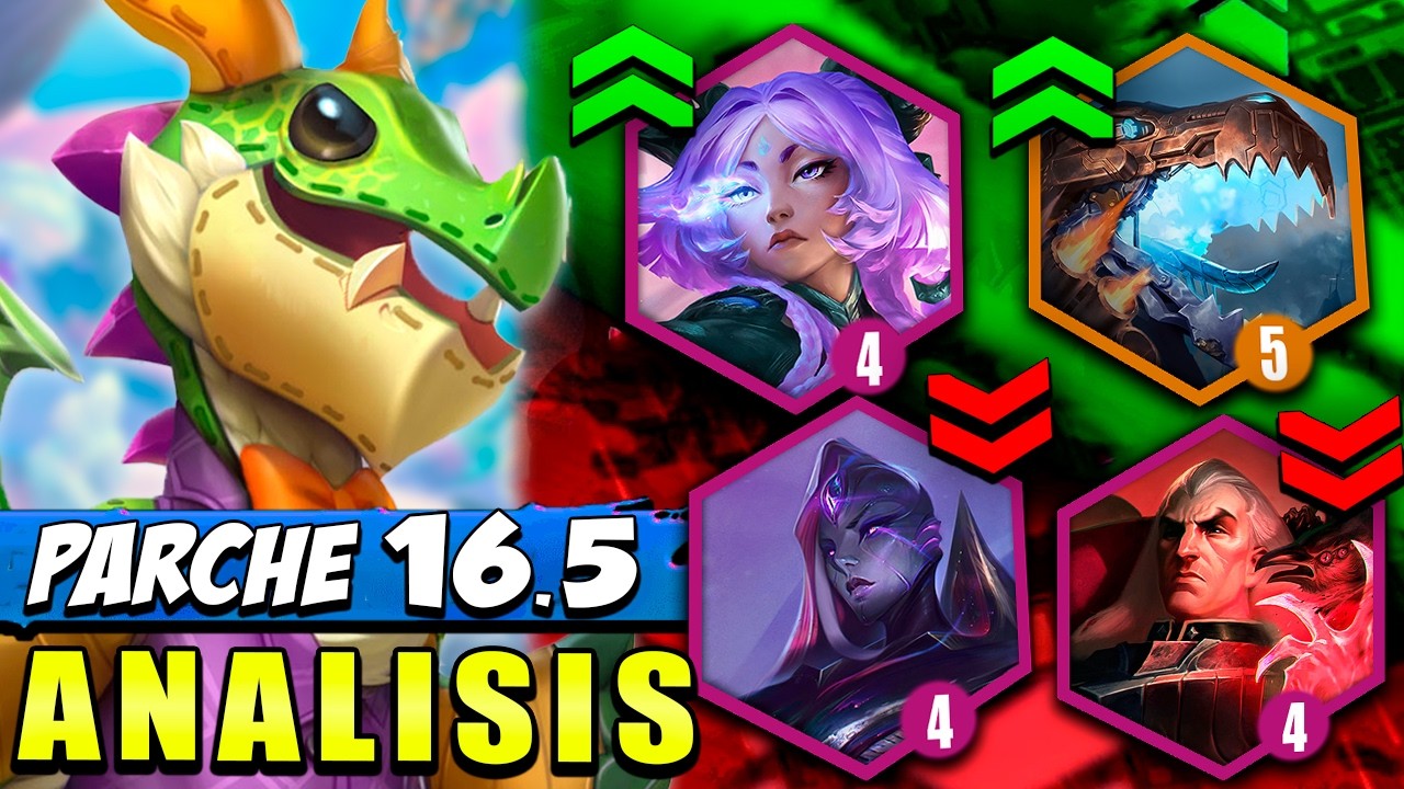 🤯 MUCHOS CAMBIOS | ANÁLISIS NOTAS del PARCHE 16.5 TFT