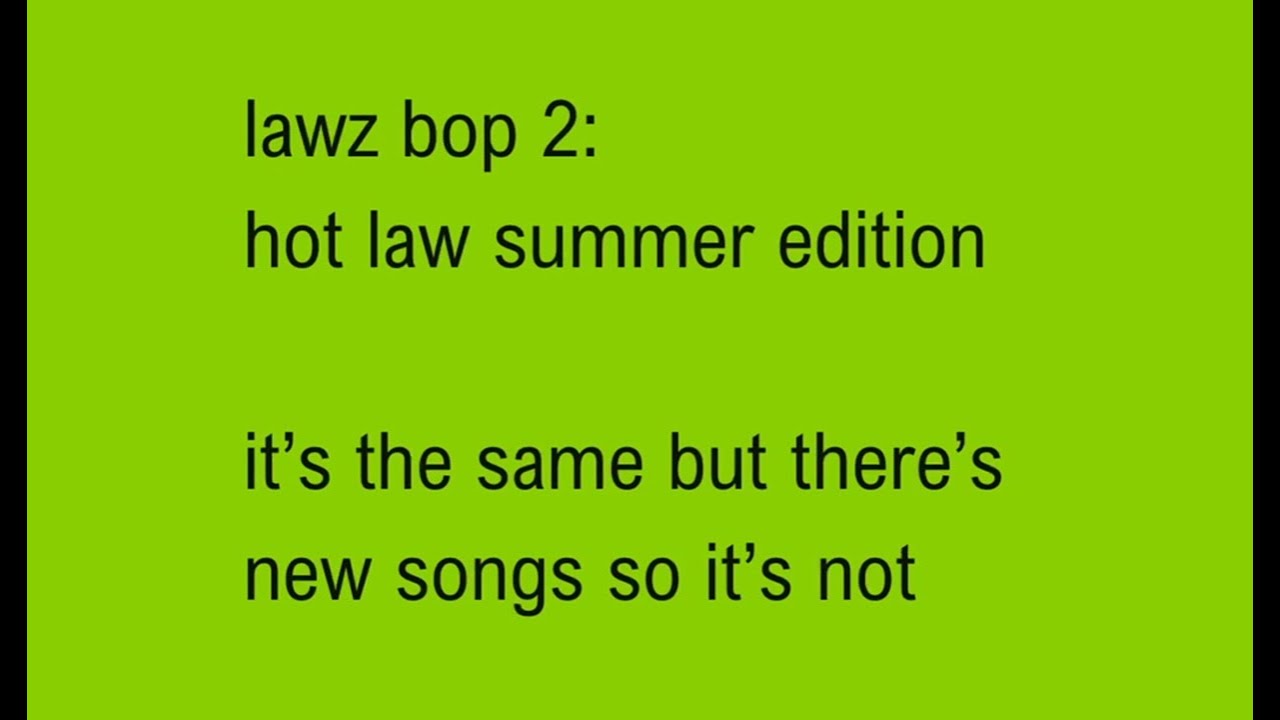 Lawz Bop II | GW Law Revue 2025