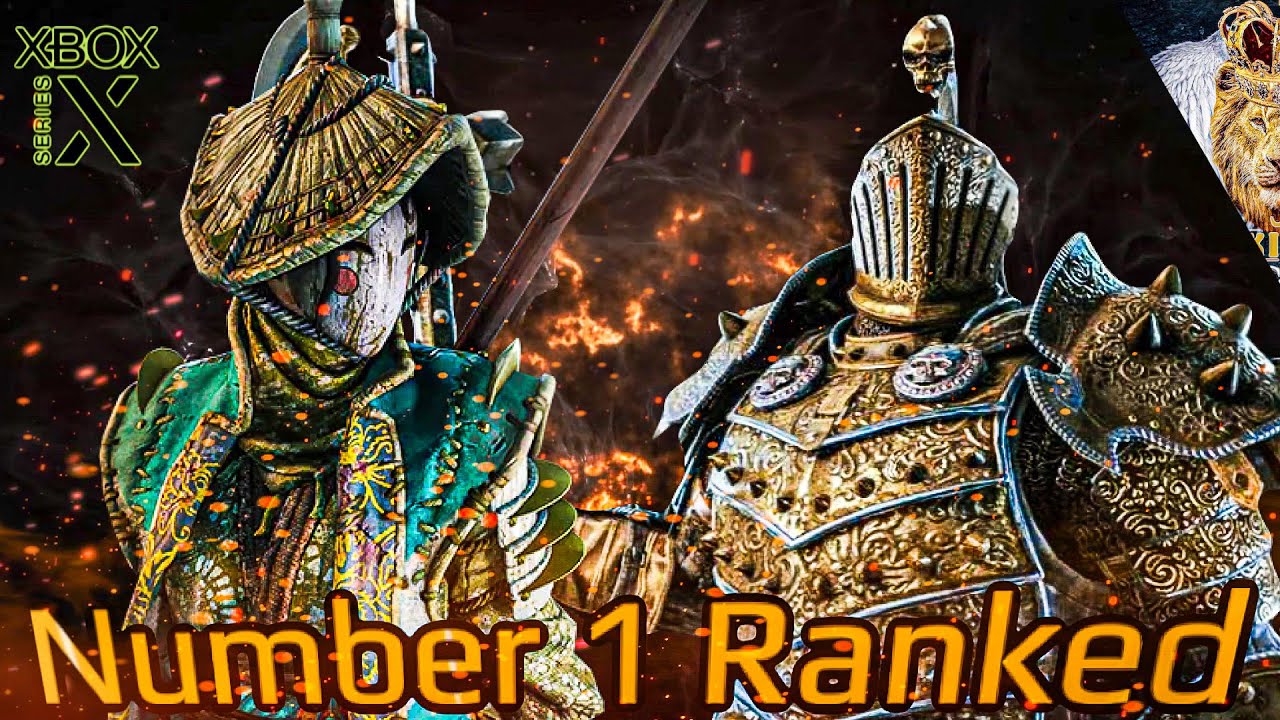 FOR HONOR - Number 1 Ranked Lawbringer Vs Number 1 Ranked Nobushi!