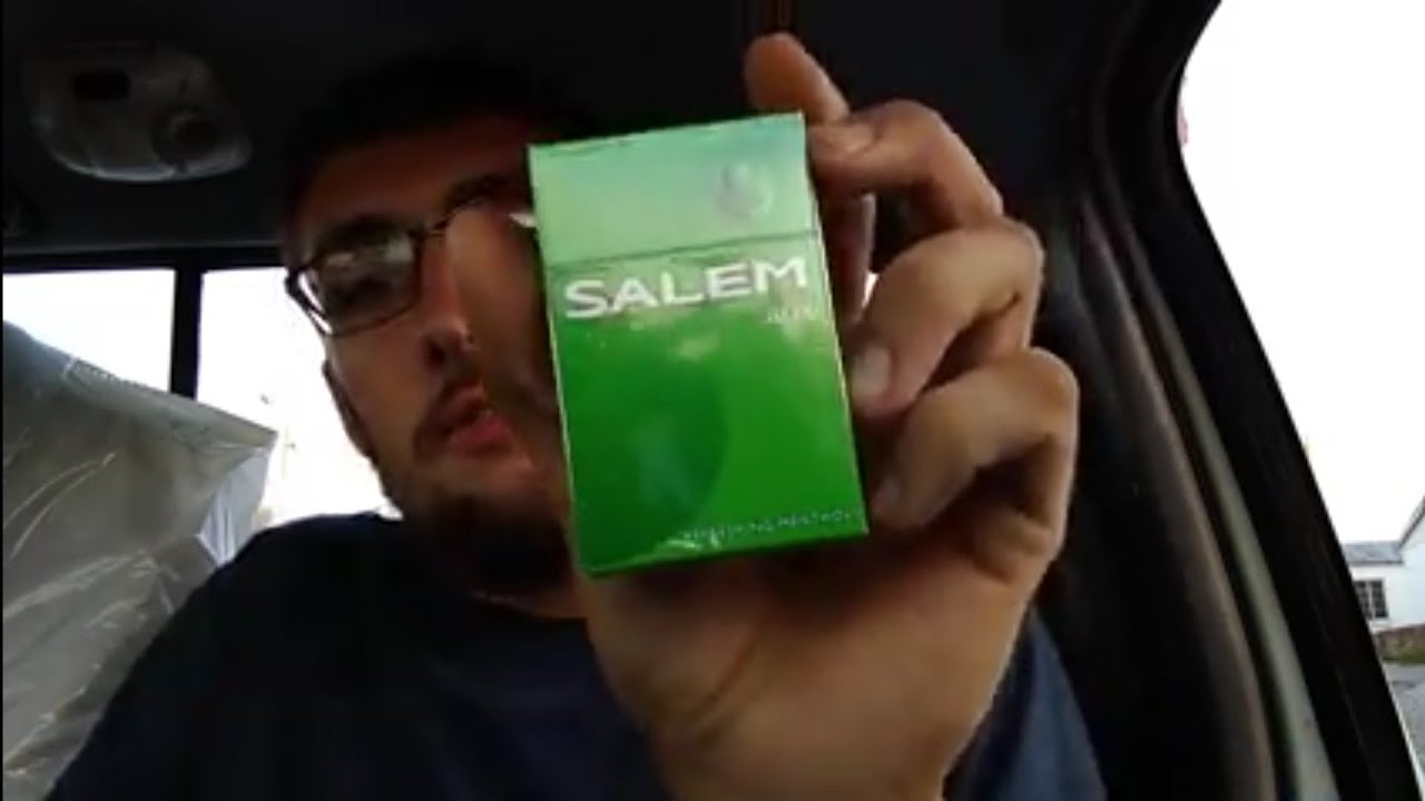 SALEM green menthol shorts cigarette review