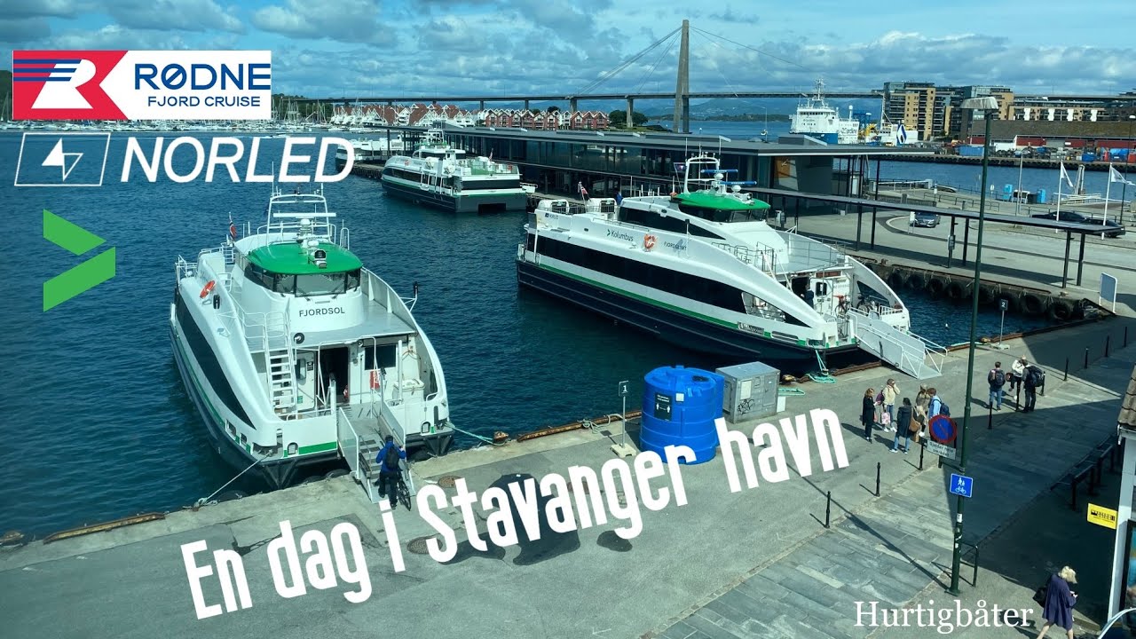 Hurtigbåt-rushet med Fiskepiren