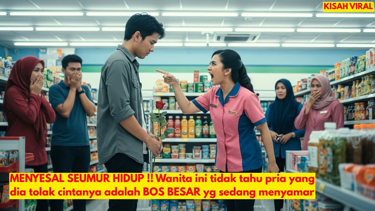 MENYESAL SEUMUR HIDUP !! Pria Miskin Yang Ditolak Cintanya, Ternyata BOS BESAR yang sedang MENYAMAR