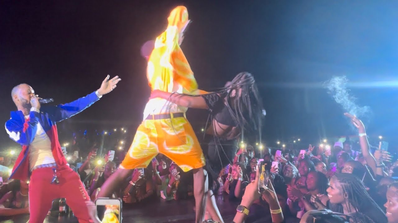 Najeeriii Fling CMR Girl Out di Way N Call Up Iwata To Mash Up Clarendon, Tuff Crowd Bikini Fete