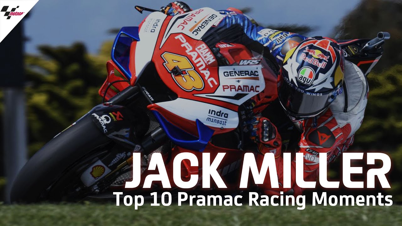 Jack Miller's Top 10 moments with Pramac Racing