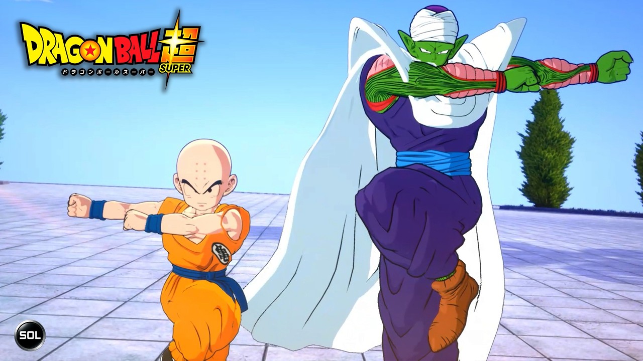 Слияние Пикколо и Криллина — Прилин уничтожает злодеев из Dragon Ball.