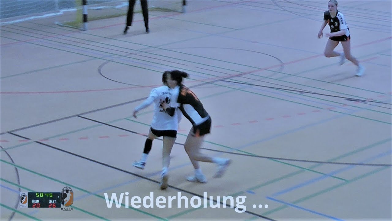 Handballregeln: Hinausstellung beim schnellen Gegensto&szlig;