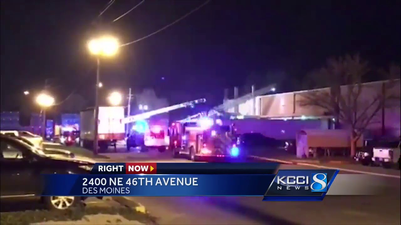 Fire crews called to Des Moines manufacturing plant