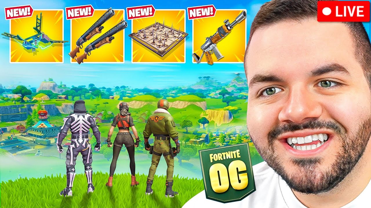 OG FORTNITE SEASON 1 WITH THE OG SQUAD!