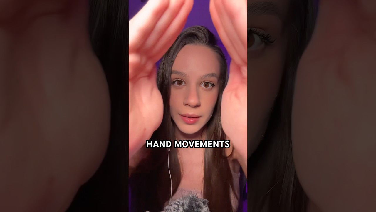 ASMR Hand Movements for deep sleep and relaxation 😴💕 #asmrvideo #triggers #asmr #tingles