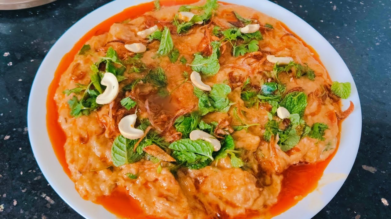 Hyderabadi Mutton Haleem/Harees | Mutton Haleem | Mutton Harees | Haleem in Hydrabadi Style 