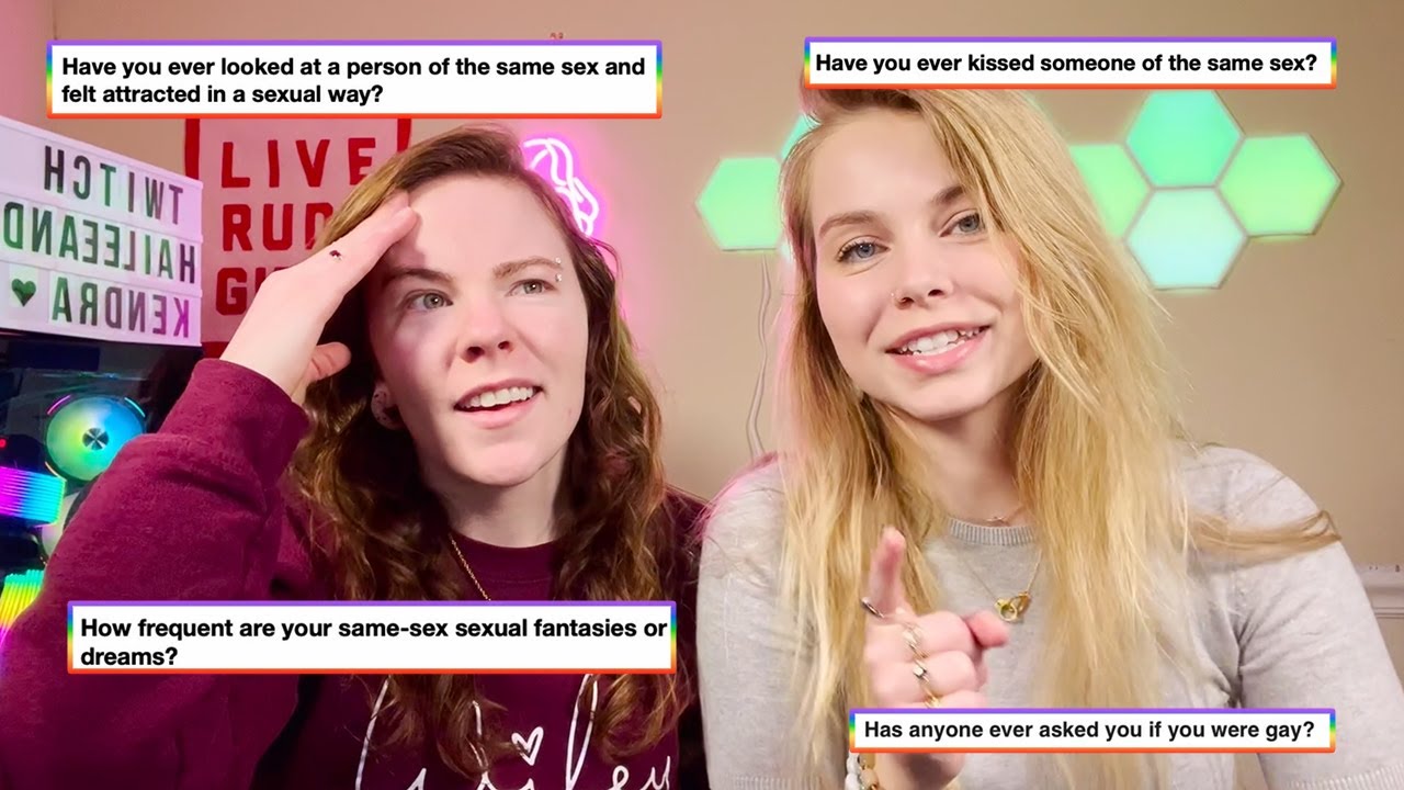We Took A Gay Test! - Hailee And Kendra
