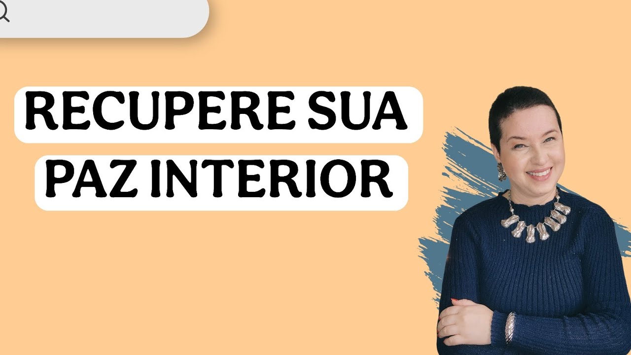 RECUPERE SUA PAZ INTERIOR! @jaquelinepintopsicologa 