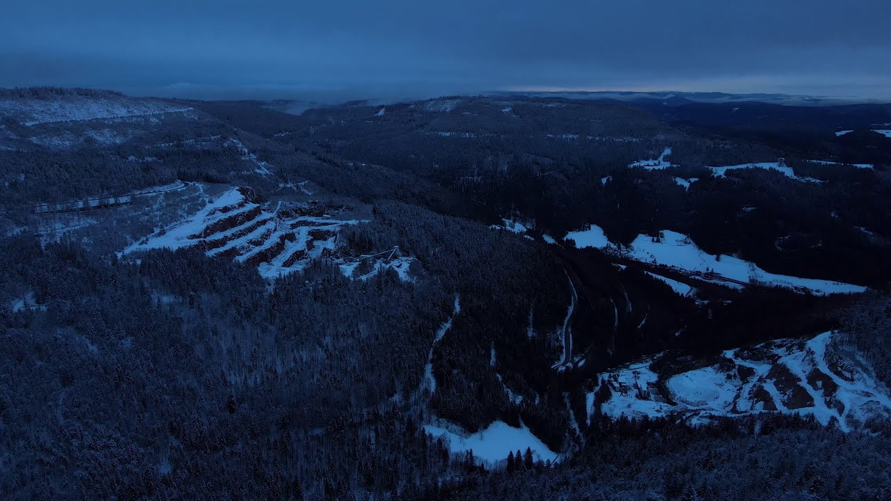 4k - Winter in Seebach, Germany