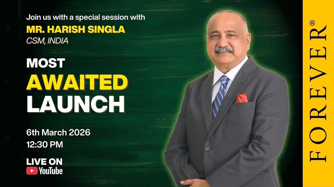 Most Awaited Product Launch | March 2026 | Forever Living India - By CSM India
