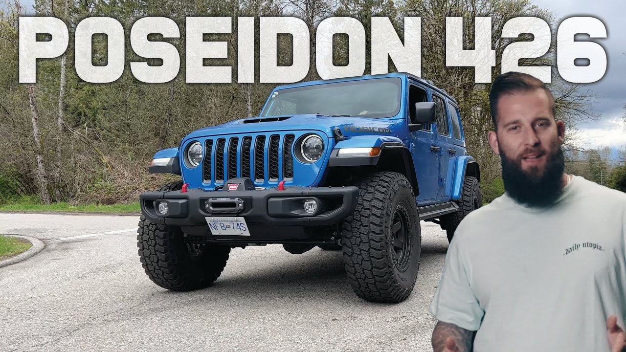 Meet Poseidon - The 606HP 426 Hemi Wrangler Rubicon in Hydro Blue