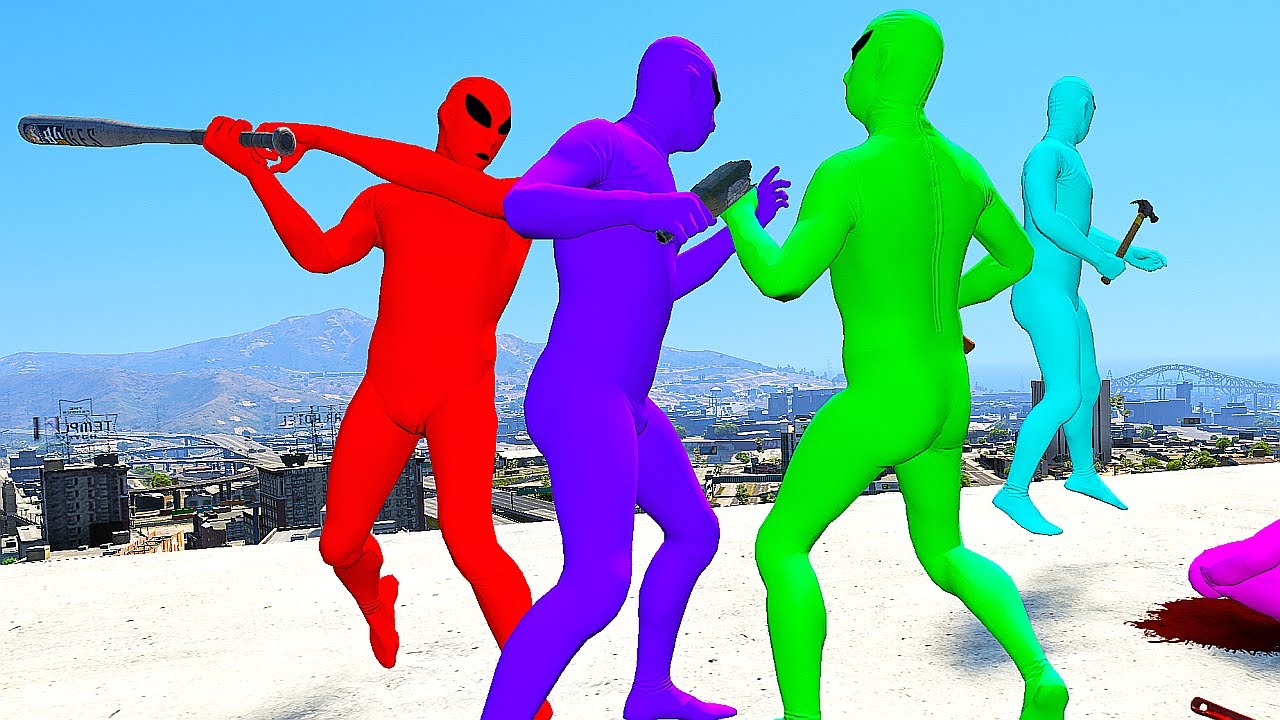 Alien Wars | GTA 5 NPC Wars 112