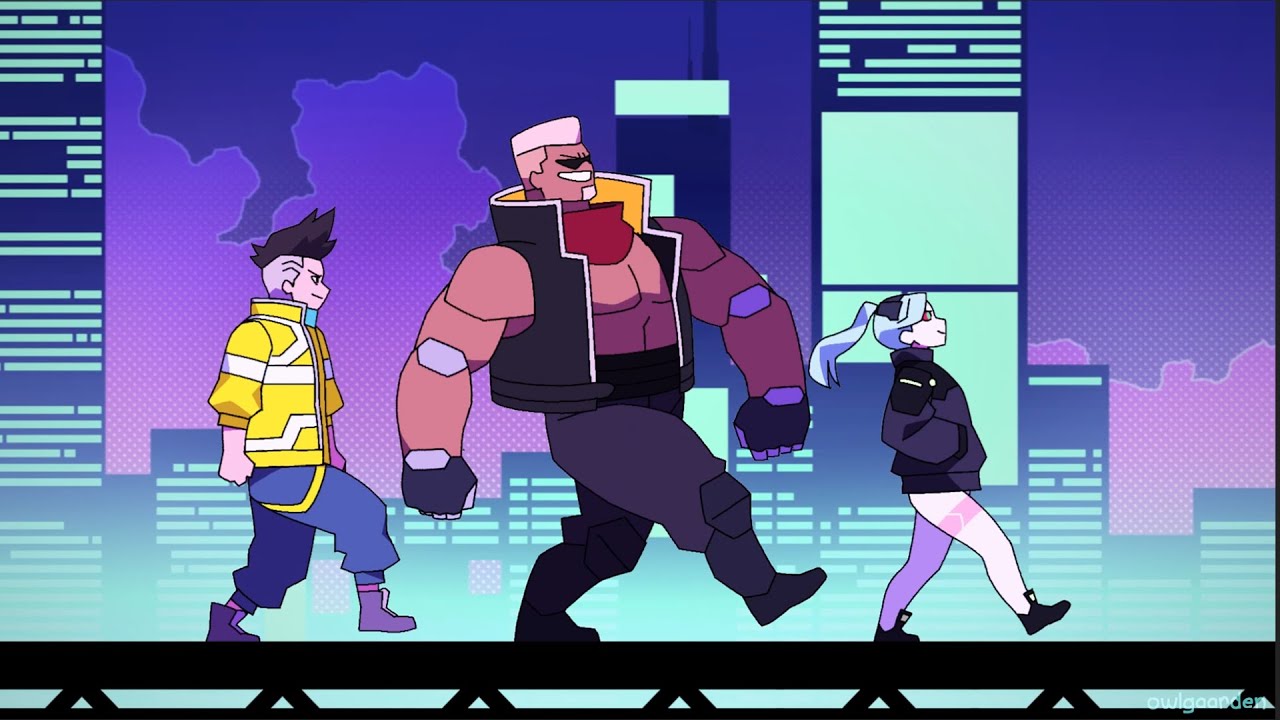 Cyberpunk Phonk Walk - Animation